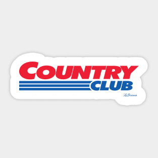 Suburban Country Club Sticker